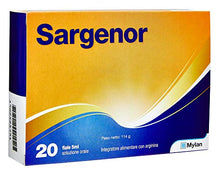 Carica l'immagine nel visualizzatore di Gallery, Sargenor Integratore Alimentare Con Arginina, 20 Fiale, 210 gr