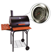 Carica l'immagine nel visualizzatore di Gallery, Nuzzo Tech - Barbecue Termometro Sonda Coperchio Temperatura Nero e Acciao - Ilgrandebazar