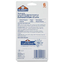 Carica l'immagine nel visualizzatore di Gallery, Elmer's Washable School Glue Sticks - Purple 6/Pkg-.21Oz 6-Pack - Ilgrandebazar