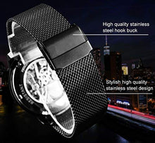 Carica l'immagine nel visualizzatore di Gallery, RSVOM Orologi automatici da uomo, orologio analogico meccanico con cinturino... - Ilgrandebazar