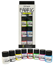 Carica l'immagine nel visualizzatore di Gallery, MONT MARTE Set Colori per Tessuti - 8 pezzi x 20ml - Pitture Permanenti...