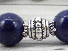 Carica l'immagine nel visualizzatore di Gallery, Bracciale da donna Thurcolas in argento placcato Lapis Lazuli della gamma... - Ilgrandebazar