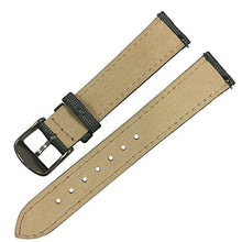 Carica l'immagine nel visualizzatore di Gallery, Quick Release nylon Sailcloth Watch Band, 5 colori in 18mm, Dark Grey - Ilgrandebazar