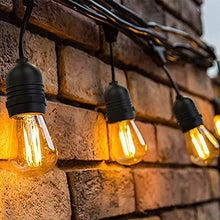 Carica l'immagine nel visualizzatore di Gallery, Catena Luminosa Esterno,OxyLED 15 Metri Luci Natale Bianco Caldo 15led