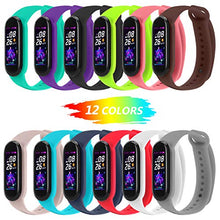 Carica l'immagine nel visualizzatore di Gallery, Perfettamente Compatibile con Cinturino Xiaomi Mi Band 5, 12 colori