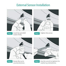 Carica l'immagine nel visualizzatore di Gallery, KKmoon Sistema di Monitoraggio della Pressione dei Pneumatici TPMS, Display...