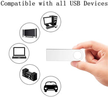 Carica l'immagine nel visualizzatore di Gallery, Chiavetta USB da 1 TB Memoria USB da 1000 GB USB Flash Drive Pen Drive per PC Laptop Computer Tablet, Argento 1TB 1PC