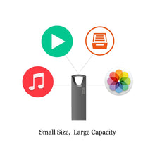 Carica l'immagine nel visualizzatore di Gallery, Penna USB 32 GB, Mini Chiavetta 32 GB Impermeabile Key 32GB Gray - Ilgrandebazar