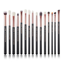 Carica l'immagine nel visualizzatore di Gallery, Jessup 15Pz Pennelli Trucco Professionale Set Occhi Pennello Ombretto...