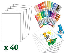 Carica l'immagine nel visualizzatore di Gallery, CRAYOLA - Set Pennarelli Lavabili per Bambini, Valigetta con 25 multicolore
