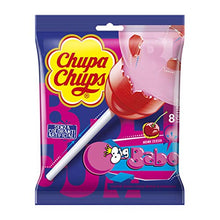 Carica l'immagine nel visualizzatore di Gallery, Chupa Chups Lecca Bubblegum, Maxi Lollipop Gusto Ciliegia con Ripieno...