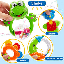 Carica l'immagine nel visualizzatore di Gallery, HERSITY Sonagli per Bambini Giocattoli Set Massaggiagengive Neonato Giochi...