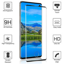 Carica l'immagine nel visualizzatore di Gallery, NASFUEY Vetro Temperato per Samsung Galaxy S10(2 Pezzi), 3D S10
