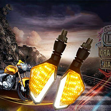Carica l'immagine nel visualizzatore di Gallery, FEZZ Frecce LED Moto Universali Indicatori Di Direzione ambra+bianco - Ilgrandebazar