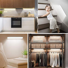 Carica l'immagine nel visualizzatore di Gallery, Luce Armadio 40 LED, 4 Modalità, USB Ricaricabile, Wireless Notturna... - Ilgrandebazar