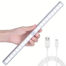 Carica l'immagine nel visualizzatore di Gallery, [Installabile in 2 Modi] LOFTer Luce Armadio 21, 20led Ricaricabile