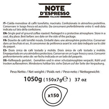 Carica l'immagine nel visualizzatore di Gallery, Note D'Espresso Intenso, Caffè in cialde, 7 g x 150 cialde
