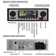Carica l'immagine nel visualizzatore di Gallery, Aigoss Autoradio Bluetooth Vivavoce Stereo Auto Audio Ricevitore MP3...