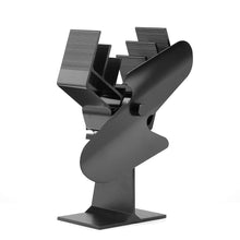 Carica l'immagine nel visualizzatore di Gallery, Galafire - Ventilatore per stufa a legna con 2 lame, grande flusso d'aria,... - Ilgrandebazar