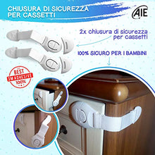 Carica l'immagine nel visualizzatore di Gallery, Paraspigoli bambini AIE + 5 Metri Protezione Spigoli, 8 Bianco / White - Ilgrandebazar