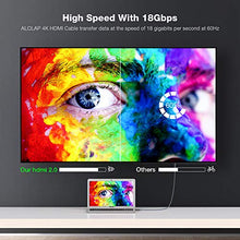 Carica l'immagine nel visualizzatore di Gallery, Cavo HDMI 4k Ultra HD [2m],Cavi 2.0 alta velocità Supporta Ethernet 2m