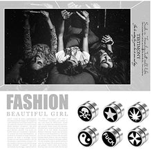 Carica l'immagine nel visualizzatore di Gallery, Flongo 6 Paia 1CM Orecchini Punk Magnetici Unisex, senza buco, in... - Ilgrandebazar