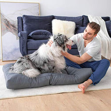 Carica l'immagine nel visualizzatore di Gallery, Bedsure Cuscino per Cane Grande da Interno Impermeabile XL (110 x 90 cm) - Ilgrandebazar