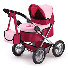 Carica l'immagine nel visualizzatore di Gallery, Bayer Design 13014 - Passeggino per Bambole Trendy Rosso Vino