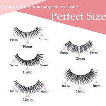 Carica l'immagine nel visualizzatore di Gallery, Sunwuun Ciglia Magnetiche con Eyeliner Magnetico, 3D Magnetiche...