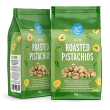 Carica l'immagine nel visualizzatore di Gallery, Marchio Amazon - Happy Belly Pistacchi tostati e 500 g (Confezione da 2)