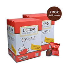 Carica l'immagine nel visualizzatore di Gallery, Caffè Moca Capsule Compatibili Lavazza A Modo Mio Deciso - 100