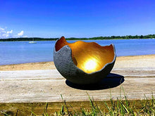 Carica l'immagine nel visualizzatore di Gallery, Guscio cemento d'oro - S (15 cm) - nero - Ilgrandebazar