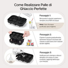Carica l'immagine nel visualizzatore di Gallery, TOPELEK Vaschetta del Ghiaccio, Alimentare Flessibile e Impilabile Nero