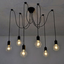Carica l'immagine nel visualizzatore di Gallery, Lixada - base lampadine lampadario pendente (6 braccia) 6 Bracci - Ilgrandebazar