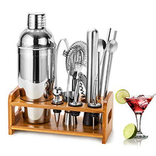 Carica l'immagine nel visualizzatore di Gallery, HB life Set Cocktail Shaker, Metallo, Silver, 1 - Ilgrandebazar