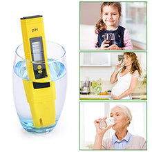 Carica l'immagine nel visualizzatore di Gallery, PH Tester Misuratore Digitale, Digitale Gamma 0.00-14.00 Penna...