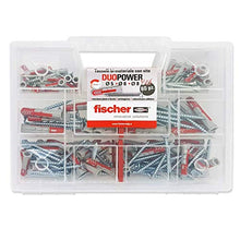 Carica l'immagine nel visualizzatore di Gallery, Fischer 544546 Kit Duopower Tasselli Universali con Vite, Trasparente - Ilgrandebazar