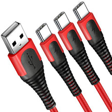 Carica l'immagine nel visualizzatore di Gallery, XLTOK Cavo USB [3Pezzi X 2m] Type C di Ricarica Trasmissione per...