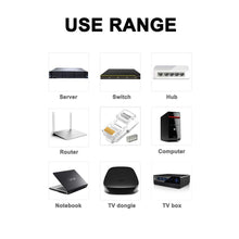 Carica l'immagine nel visualizzatore di Gallery, GeekerChip 20 Pezzi Plug Connettori di Rete Cat6,Placcato in Oro 24K per Cat...