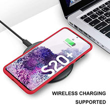 Carica l'immagine nel visualizzatore di Gallery, YATWIN Serie Antiurto, Cover Compatibile per Samsung Galaxy S20 Plus, Rosso
