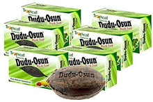 Carica l'immagine nel visualizzatore di Gallery, Dudu Osun, sapone nero africano, naturale, puro, tropicale 150 g – Confezione da 6