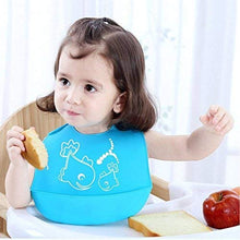 Carica l'immagine nel visualizzatore di Gallery, Bavaglini Silicone, Bavaglino 3pcs, Silicone bavaglini per bambini - Ilgrandebazar