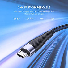 Carica l'immagine nel visualizzatore di Gallery, UGREEN Cavo Micro USB Ricarica Rapida 2.4A, in Nylon Supporta QC 1M - Ilgrandebazar