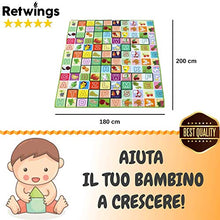 Carica l'immagine nel visualizzatore di Gallery, Tappeto Gioco Per Bambini Imbottito | Anti Freddo e Umidità | Morbido Con... - Ilgrandebazar