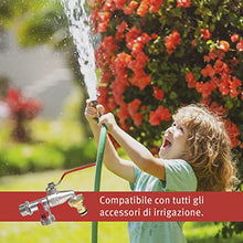 Carica l'immagine nel visualizzatore di Gallery, Aqua Control G6354 Premium Rubinetto da giardino a doppia uscita da 1/2" - 3/4"