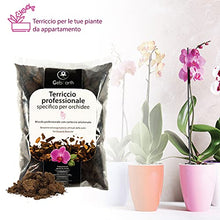 Carica l'immagine nel visualizzatore di Gallery, GebEarth - Terriccio per Orchidee, Substrato per Orchidee da 1 Litro【 Terriccio Professionale per tutte le Orchidee 】