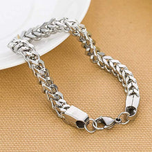 Carica l'immagine nel visualizzatore di Gallery, Keybella Bracciale Braccialetto per Uomo Catena in Acciaio Inox... - Ilgrandebazar