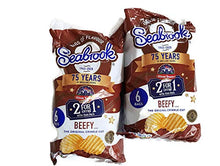 Carica l'immagine nel visualizzatore di Gallery, Seabrook Beefy Flavour Crisps confezione da 12