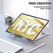 Carica l'immagine nel visualizzatore di Gallery, BOBOH Supporto PC Portatile, Laptop Angolazione Regolabile...