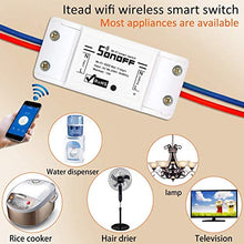 Carica l'immagine nel visualizzatore di Gallery, Sonoff Fai da te Controller senza fili Interruttore Wifi Smart 04-Sonoff - Ilgrandebazar